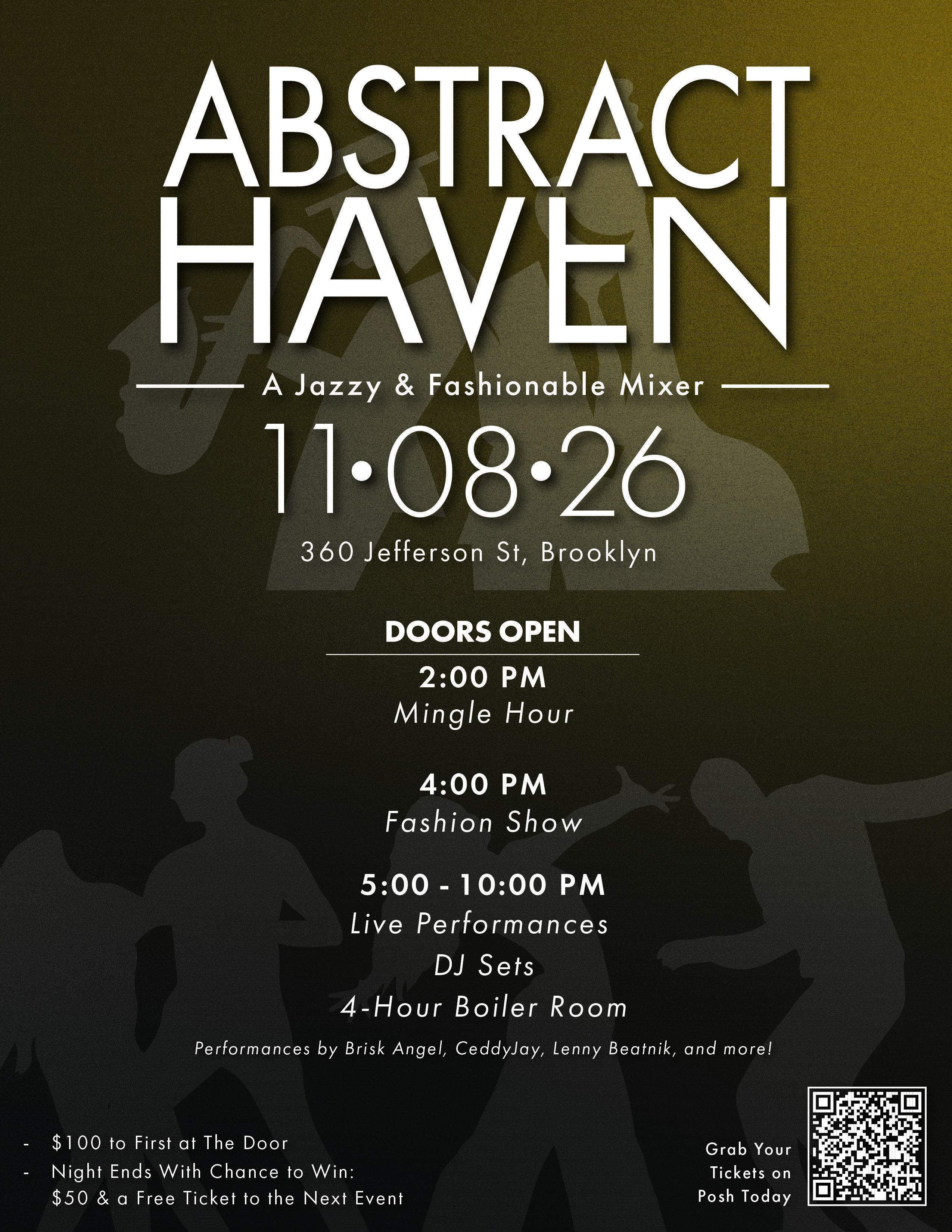 ABSTRACT HAVEN PRESENTS: A JAZZY & FASHIONABLE MIXER