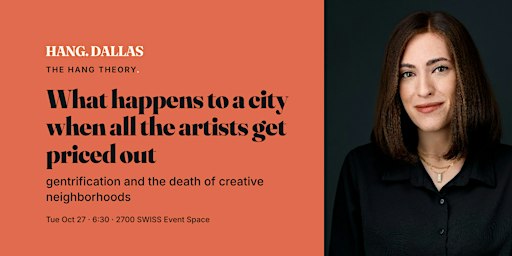 What happens to a city when all the artists get priced out