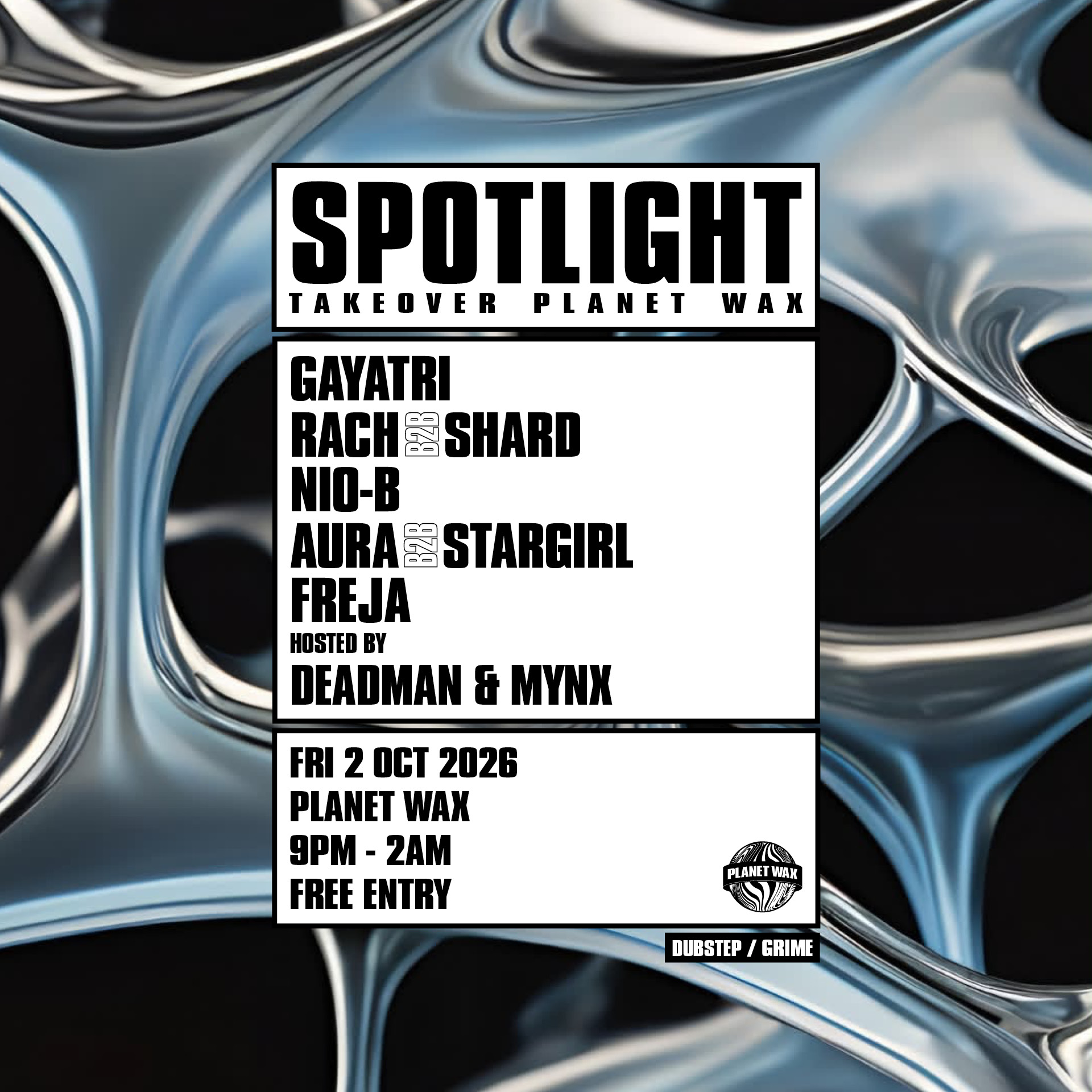 SPOTLIGHT: Takeover Planet Wax