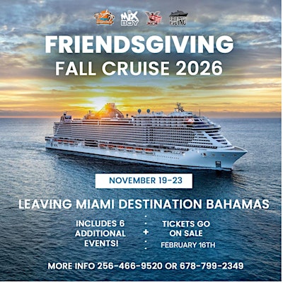 Friendsgiving Cruise 2026