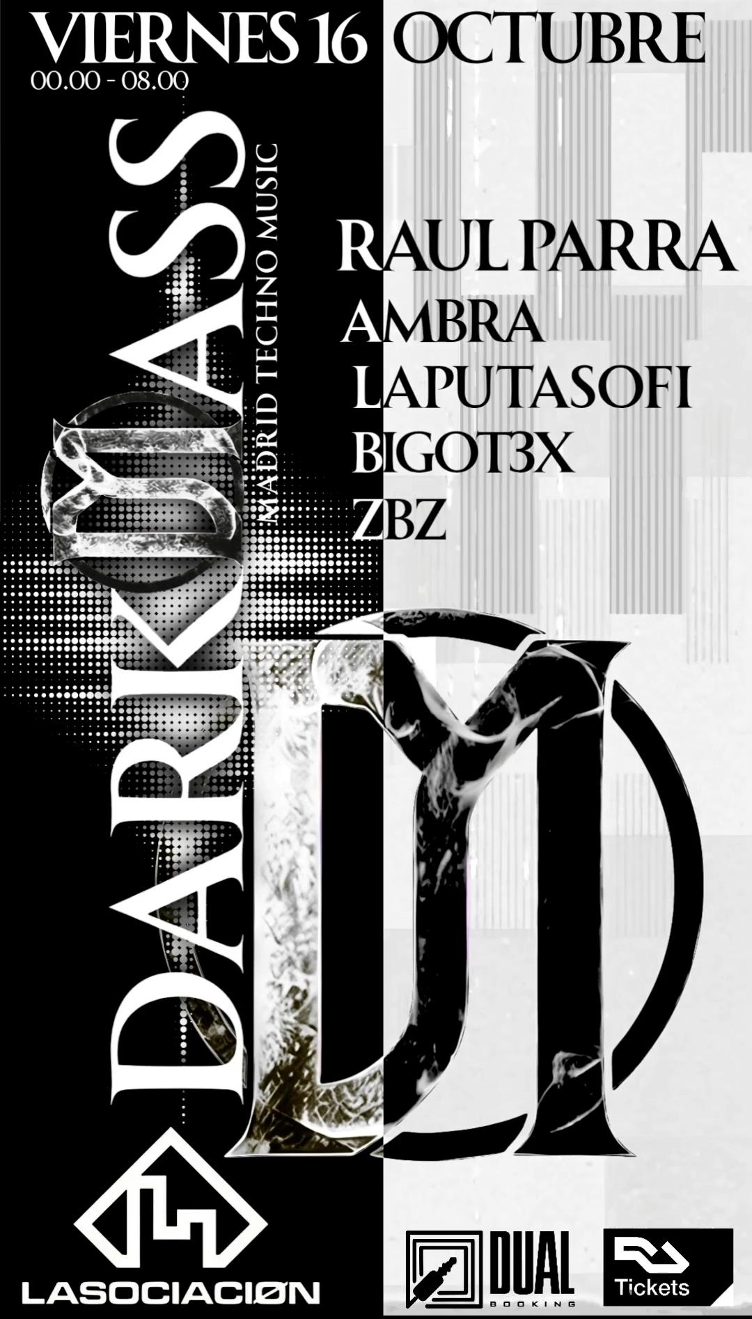 DARKMASS Lasociaciøn ||| Raul Parra • AMBRA • LAPUTASOFI • BIGOT3X • ZBZ
