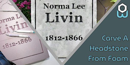 Carve a Headstone from Foam