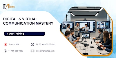 Digital & Virtual Communication Mastery: 1 Day Training in Boston, MA