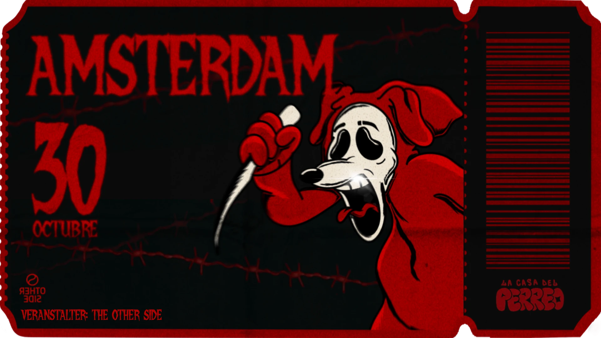 La Casa Del Perreo Halloween I The Other Side  I Amsterdam
