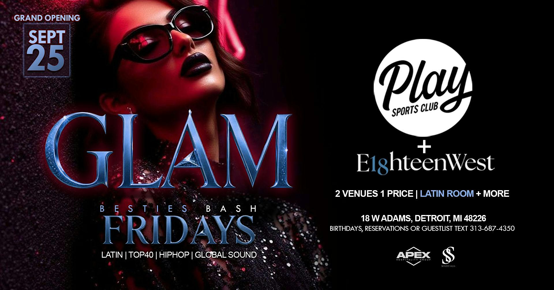 Play Sports Club x Eighteenwest Detroit (2 Floor to Paty)