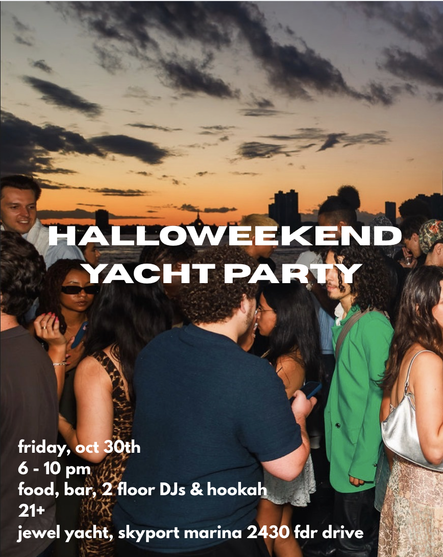 10/30 Friday Halloweekend Yacht Party!