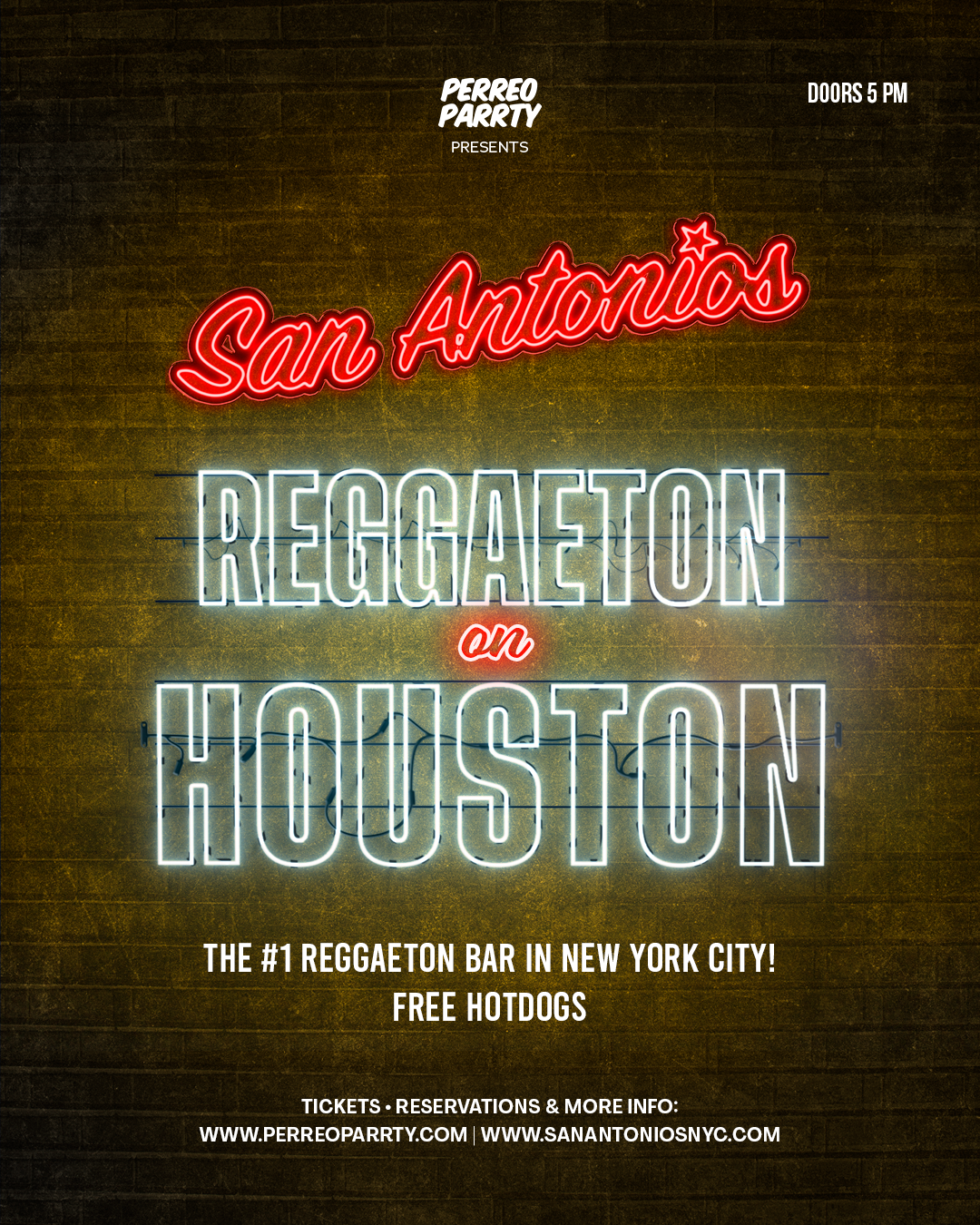 Reggaeton on Houston - Latin & Reggaeton Party NYC