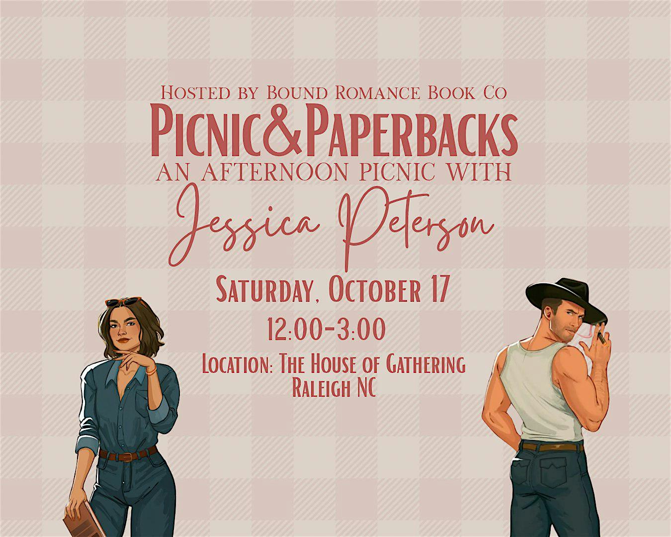 Picnic & Paperbacks: An Author Picnic with Jessica Peterson