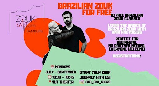 FREE BRAZILIAN ZOUK CLASSES