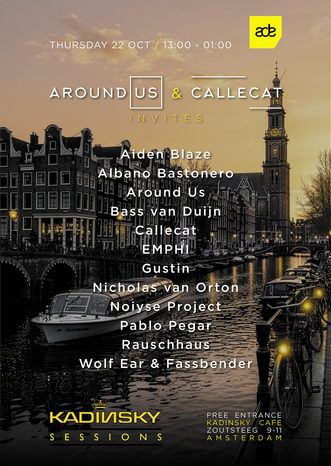 Around Us & Callecat Invites