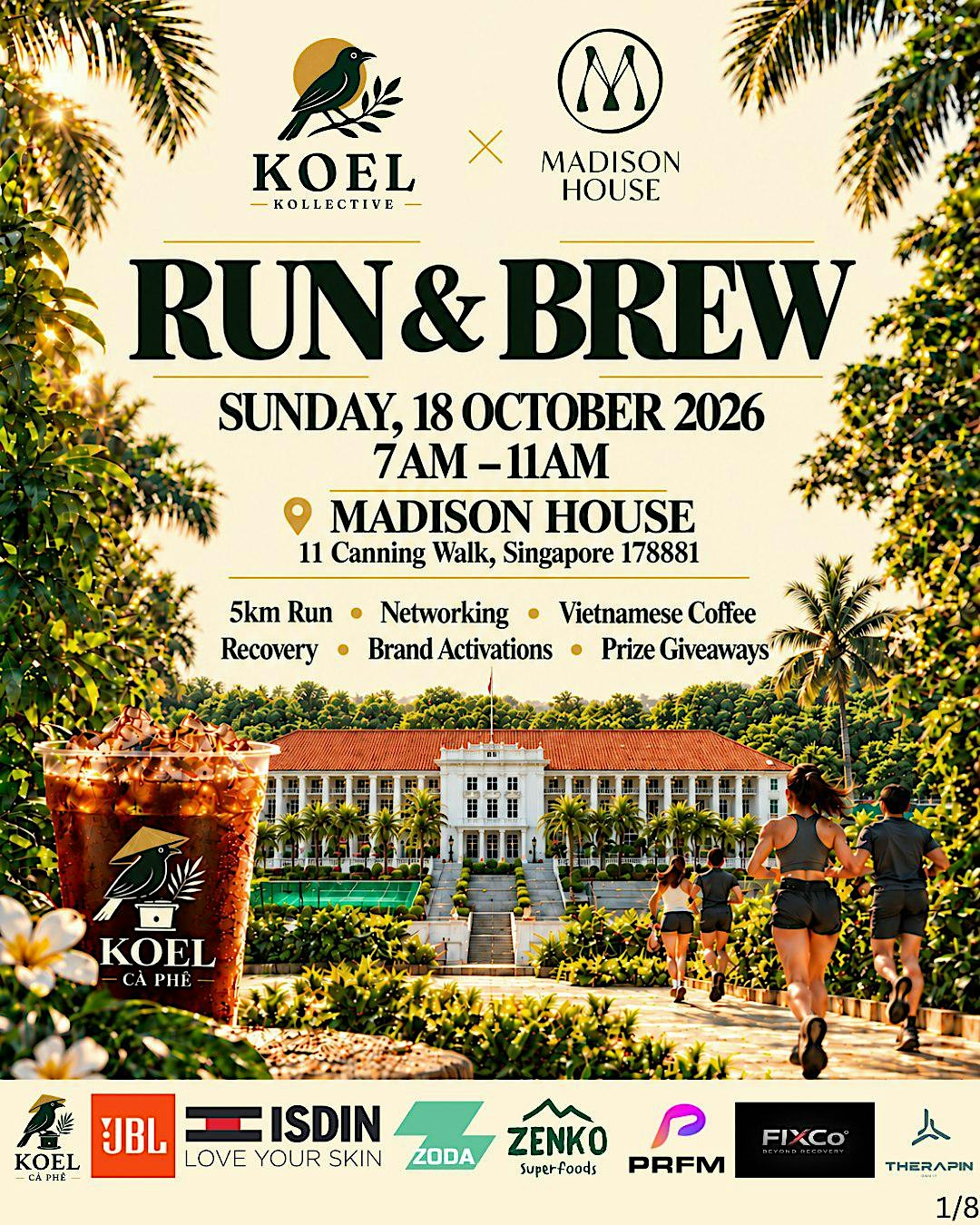 Run & Brew with Koel Kollective at Madison House