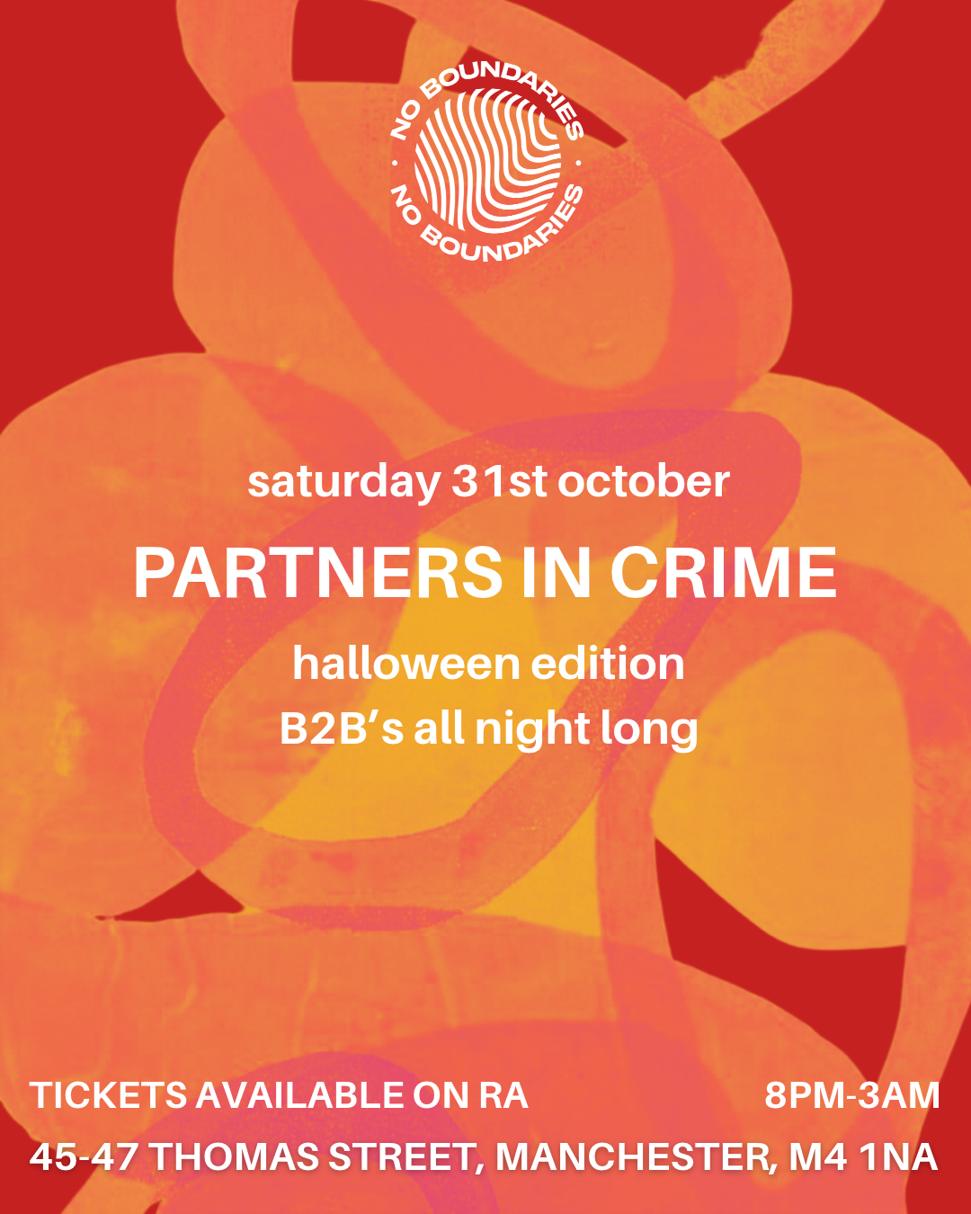 No Boundaries presents: Partners in Crime