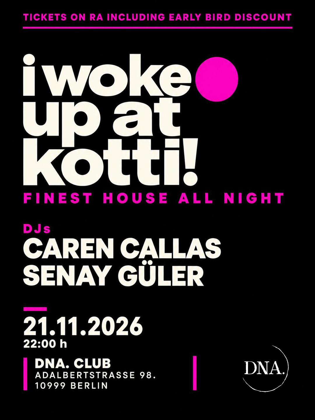 I Woke Up At Kotti! (Finest House-Music All Night Long)
