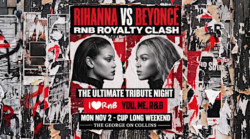 RIHANNA VS BEYONCÉ 90s + 2000s RNB PARTY