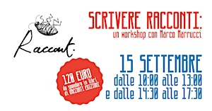Scrivere racconti: un workshop con Marco Marrucci