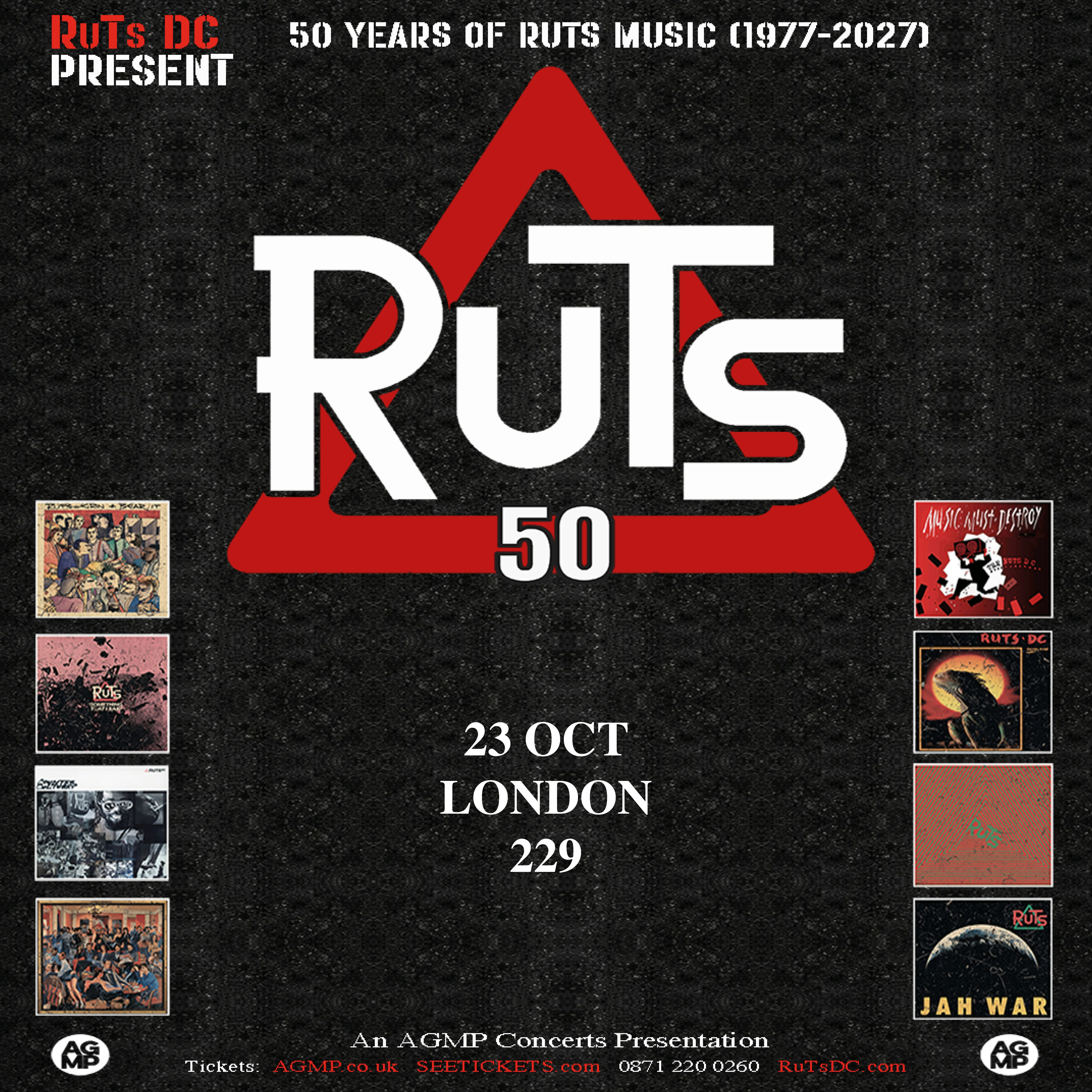 The Ruts '50 Years of Ruts music 1977-2027'
