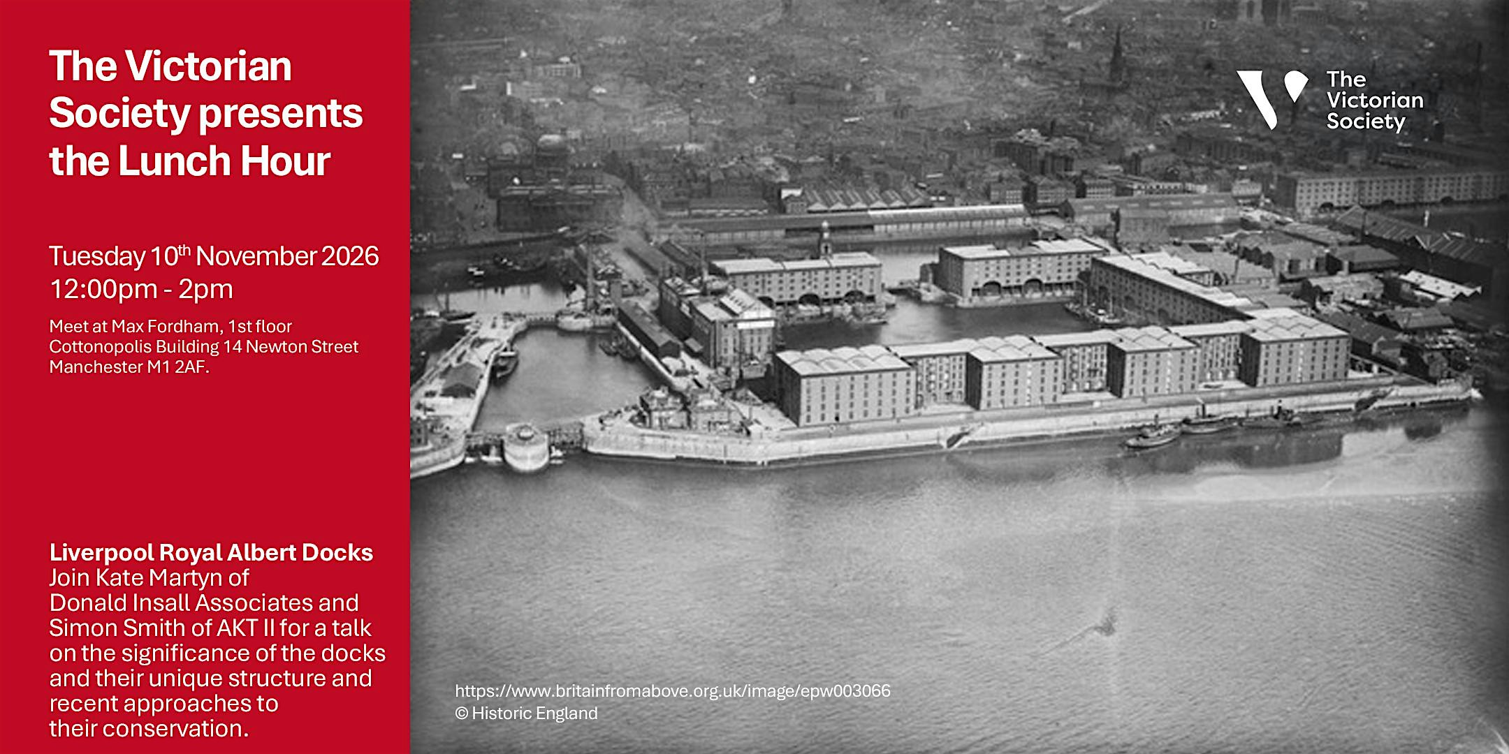 Talk on Liverpool Docks Refurbishment talk by Kate Martin of Donald Insall