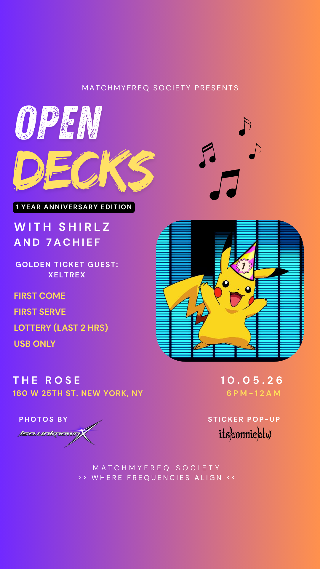 MMF Society Open Decks