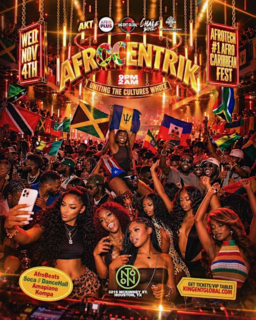 Afrocentrik - Afrotech Afro-Caribbean Fest @ NOTO