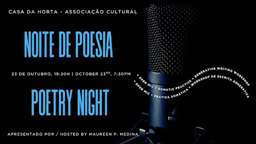 NOITE DE POESIA / POETRY NIGHT