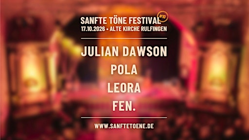 Sanfte Töne Festival #10