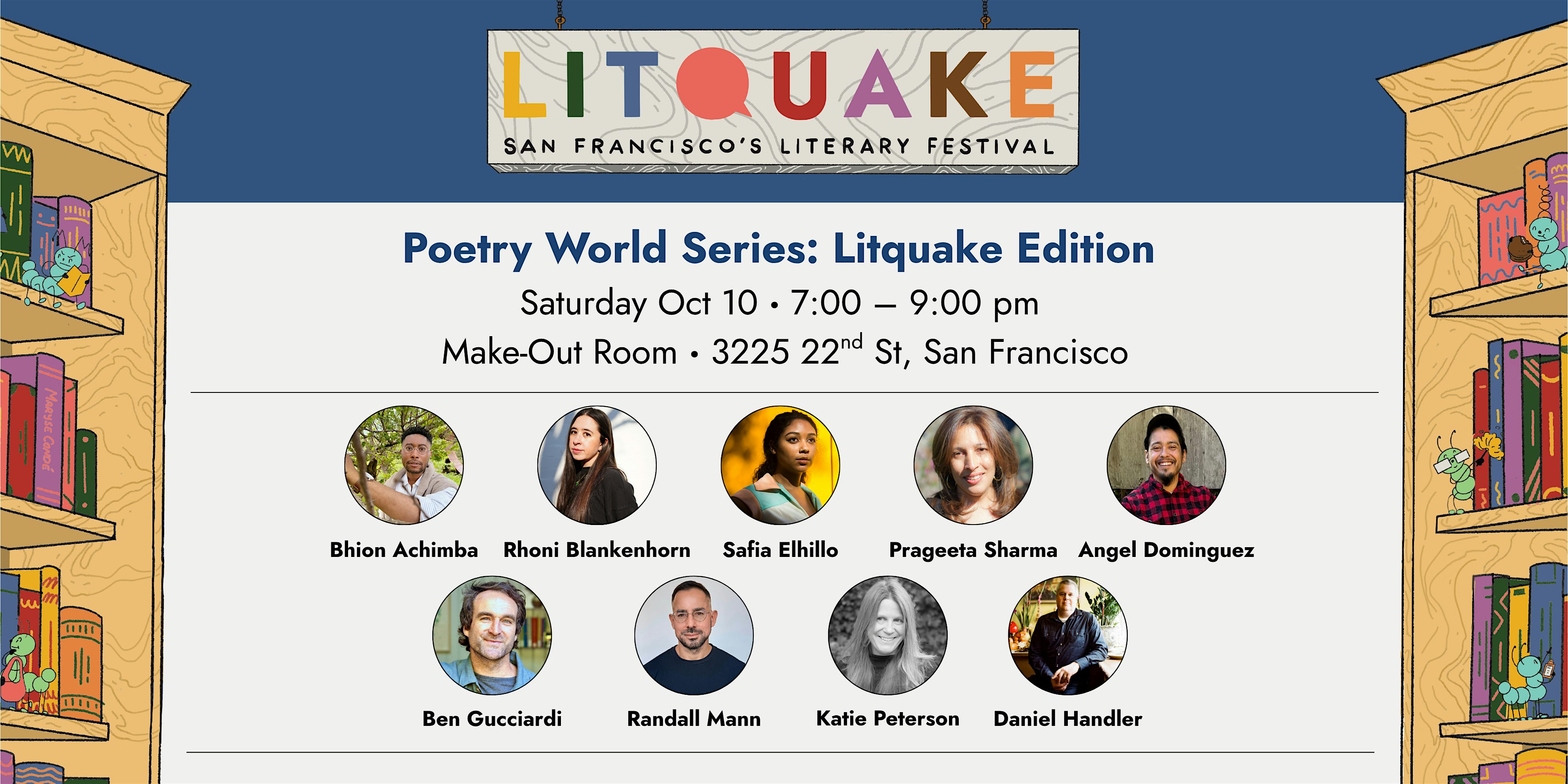 Poetry World Series: Litquake Edition