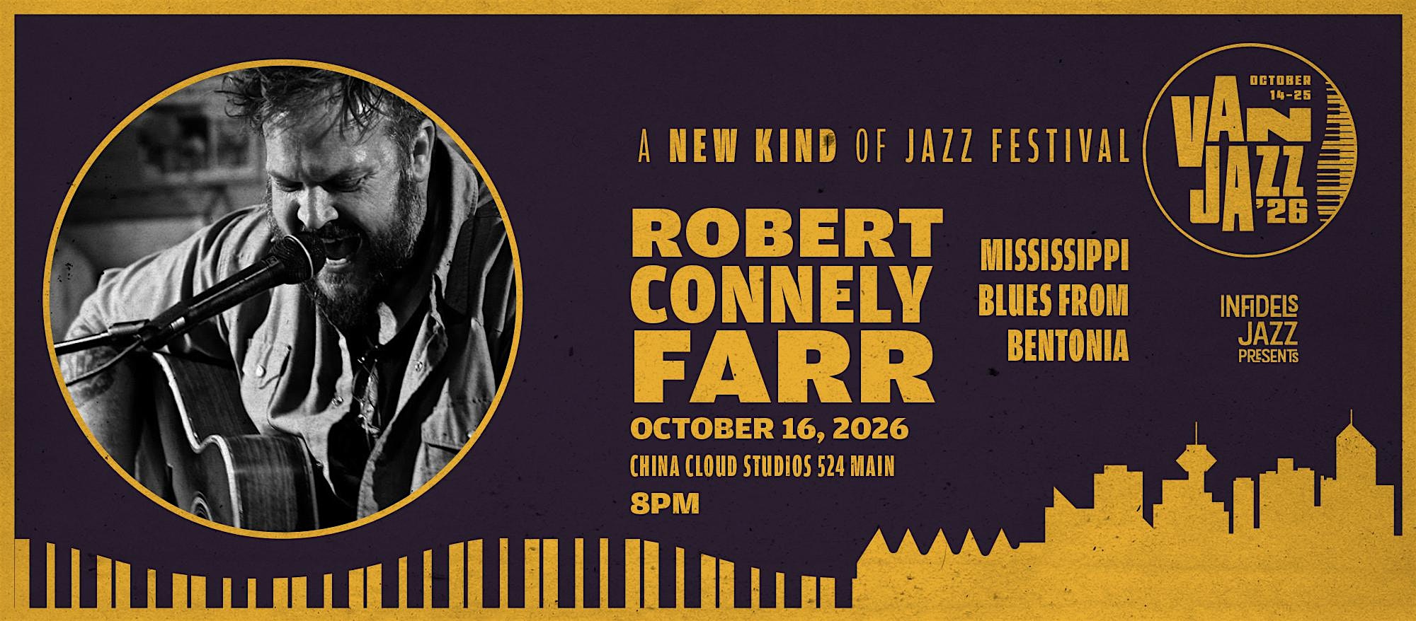 Infidels Jazz Presents: Robert Connely Farr at China Cloud
