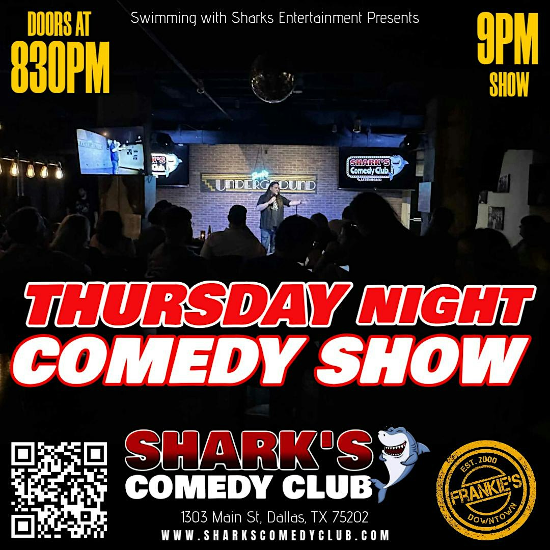 Shark's Comedy Club | Thursday Night Comedy Show 9PM