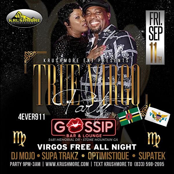 TRUE VIRGO BIRTHDAY BASH