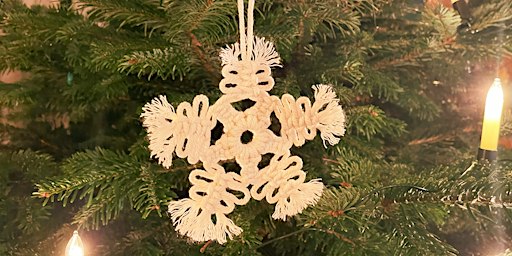 Makramee Weihnachtsschmuck - Makramee für Einsteiger