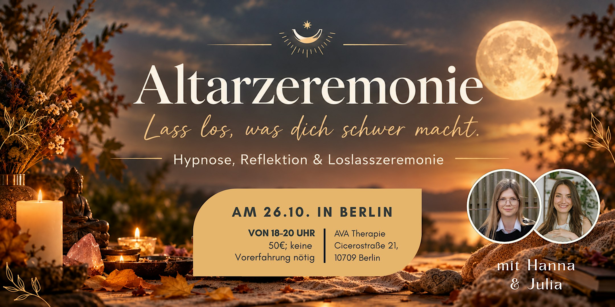 Vollmond Altarzeremonie