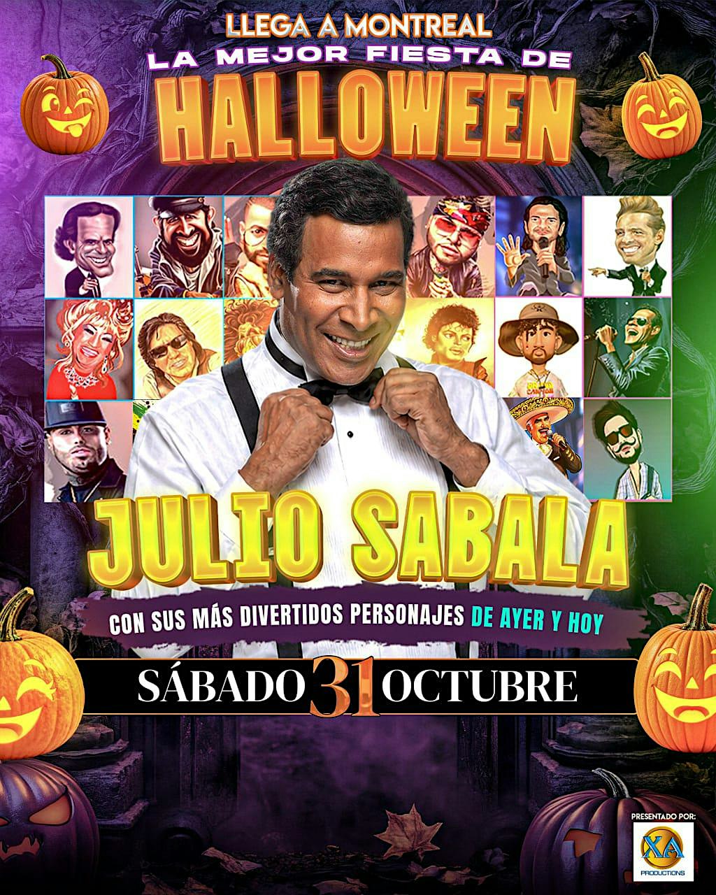 Halloween avec Julio Sabala