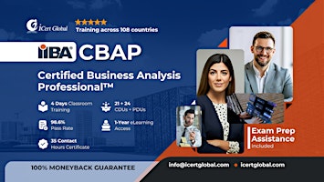 CBAP® Classroom Training – IIBA® Aligned in New Orleans, LA