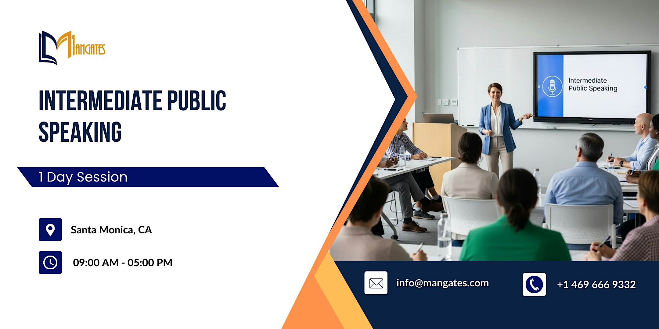 Intermediate Public Speaking: 1 Day Session in Santa Monica, CA
