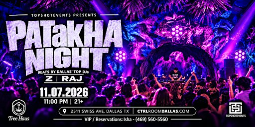 PATakHA NIGHT: Diwali Edition | Bollywood Party at Tree Haus Dallas