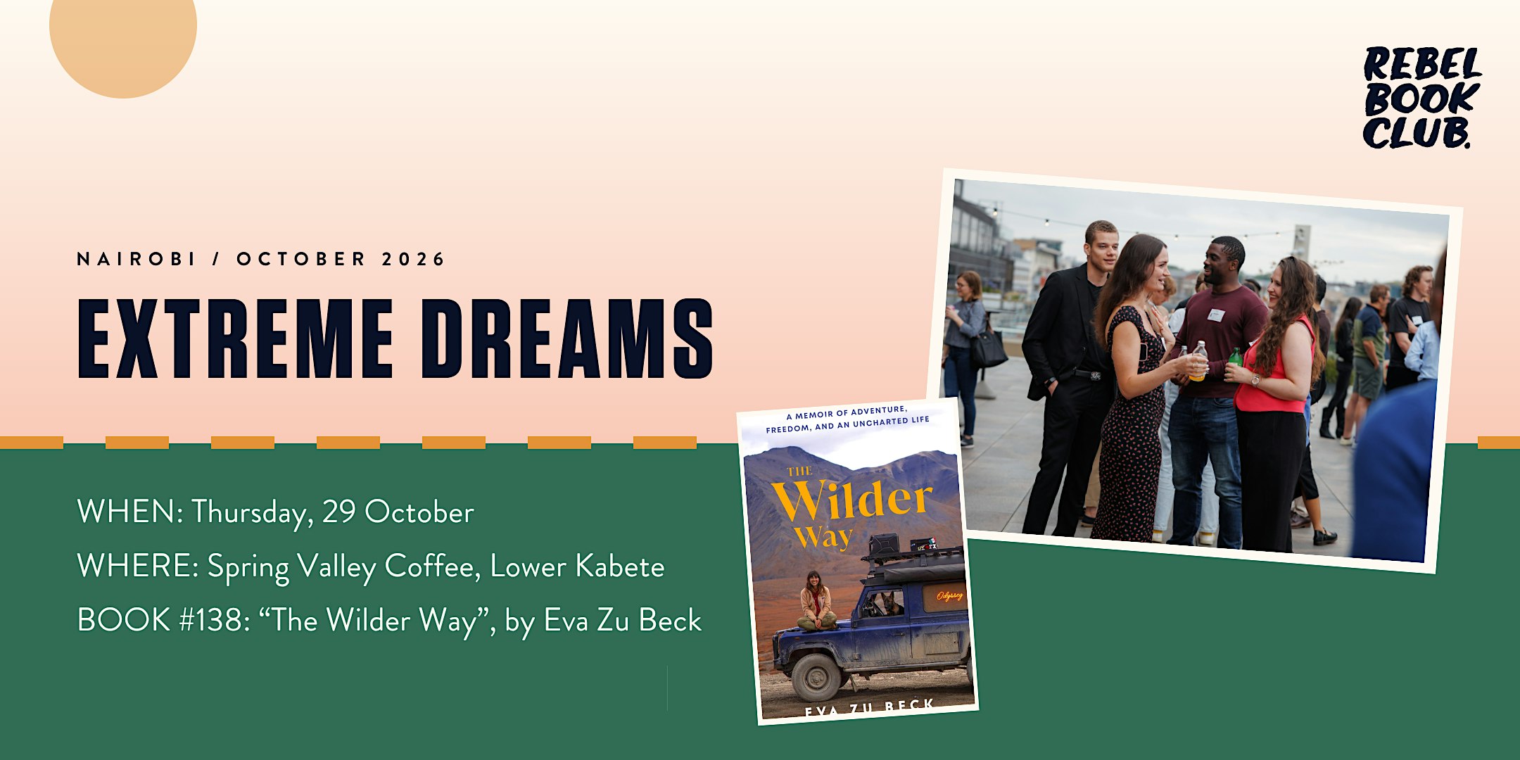 Rebel Book Club Nairobi x EXTREME DREAMS
