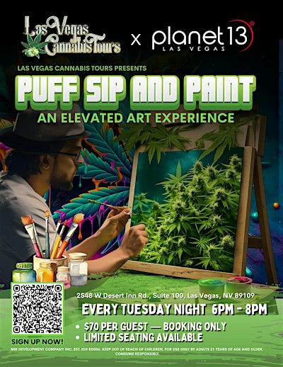 Puff Sip and Paint