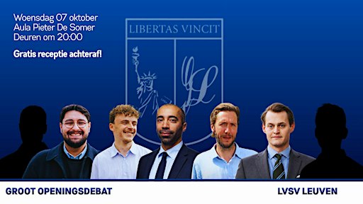 Groot Openingsdebat LVSV Leuven