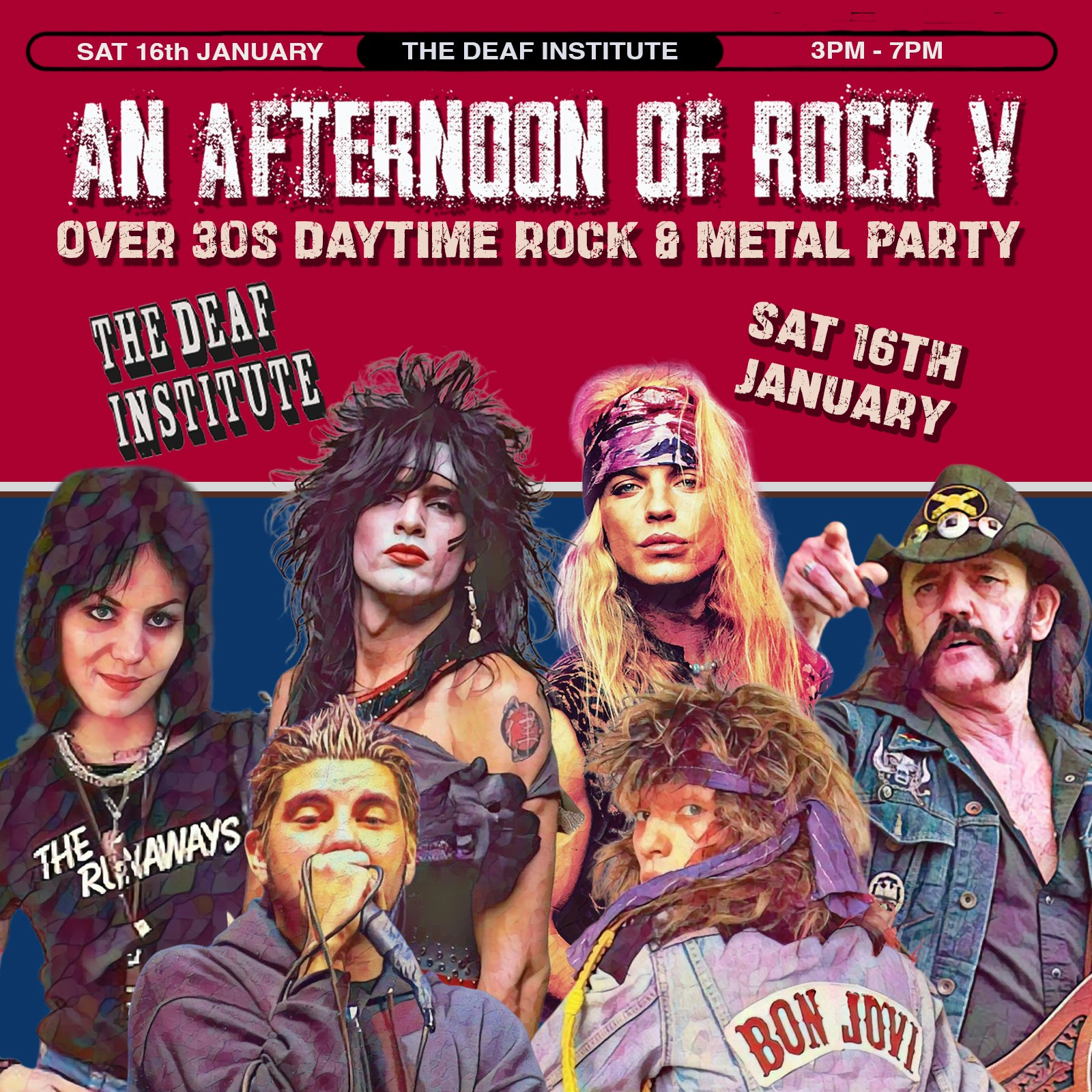 An Afternoon of Rock V: MANCHESTER (Over 30s)