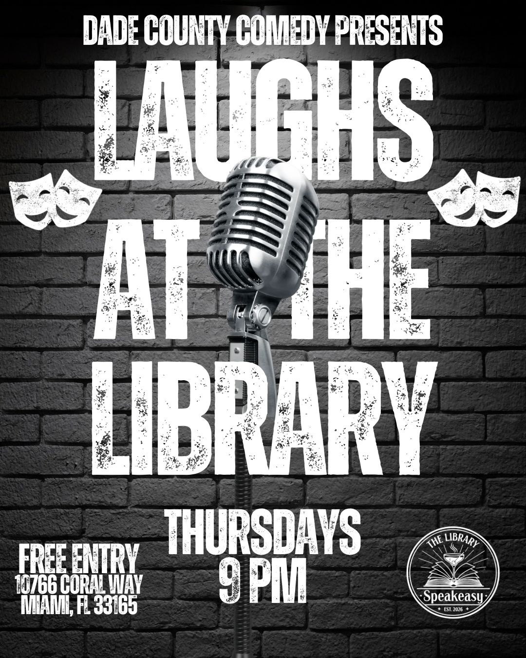 Laughs at the Library Comedy Show