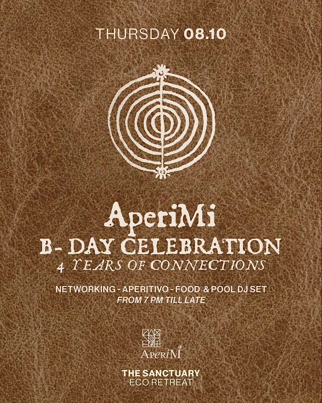 B-day Celebration AperiMi-  4 YEARS OF CONNECTIONS
