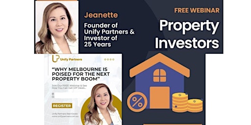 FREE ONLINE WEBINAR Melbourne Property Outlook TO BUY or RENT in Melbourne?