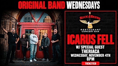 ICARUS FELL W/ THERIACA @ ROCK & BREWS ROYAL OAK - ORIGINAL BAND WEDNESDAYS