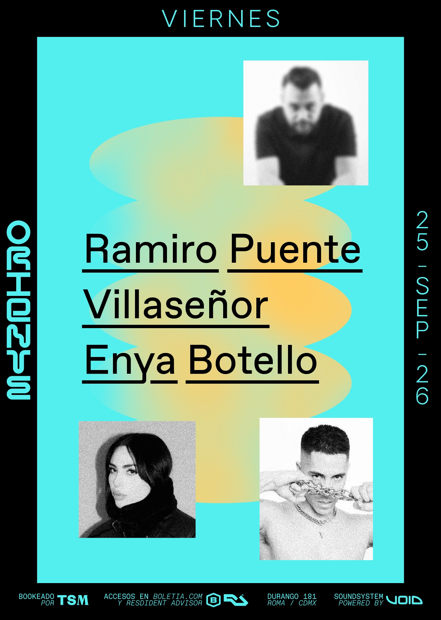 Ramiro Puente, Villaseñor, Enya Botello