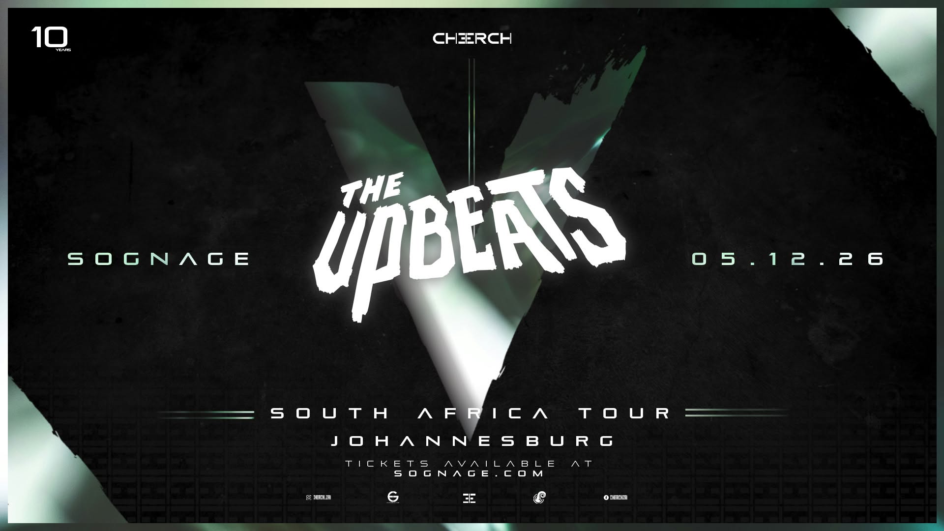 Cherch presents: The Upbeats (Johannesburg)