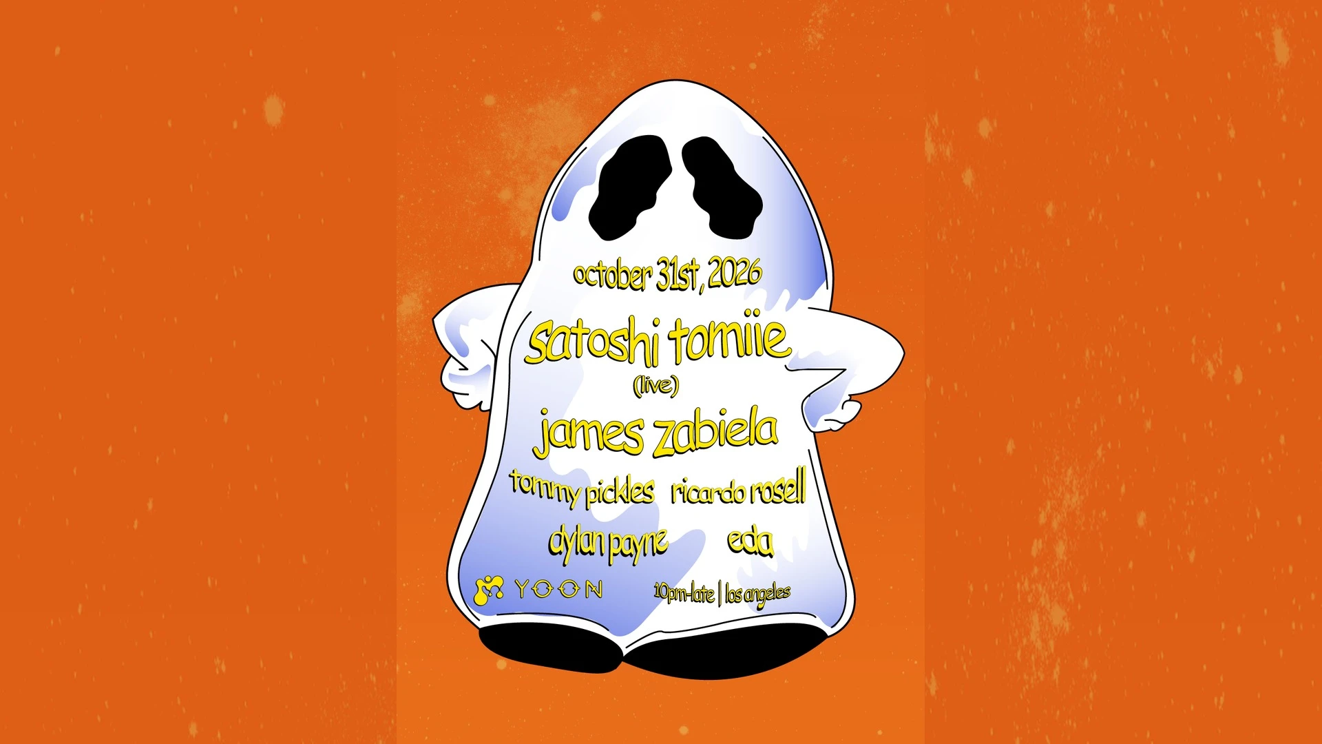 Melt X Yoon Halloween: Satoshi Tomiie (Live) & James Zabiela