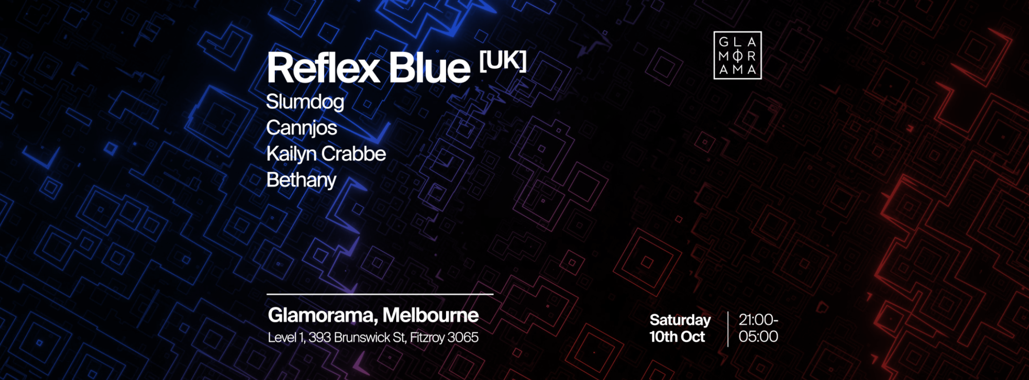Reflex Blue [UK] at Glamorama Saturdays