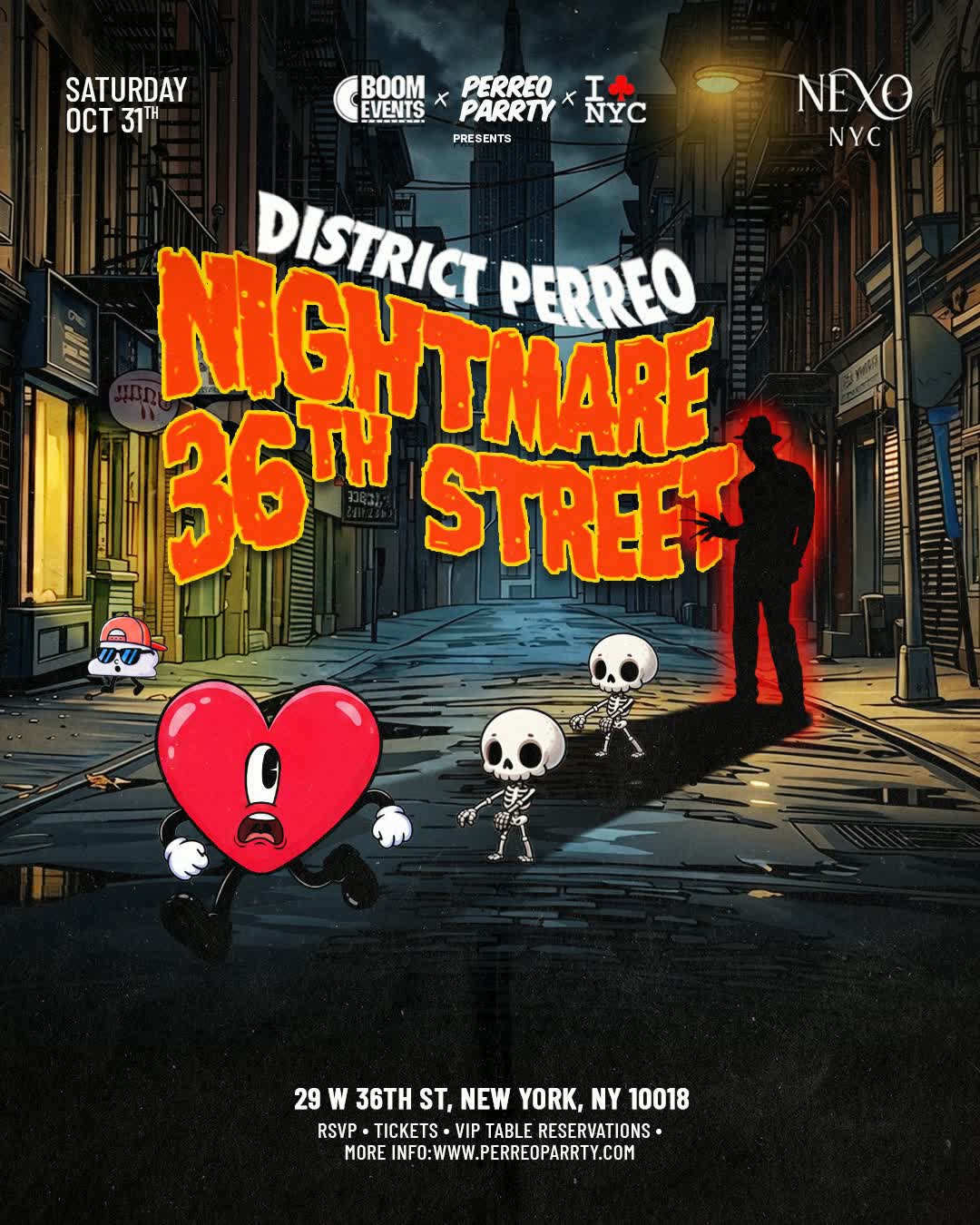 Nightmare on 36th Street Halloween Parrty Nightclub