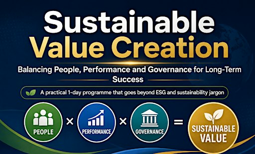 SUSTAINABLE VALUE CREATION