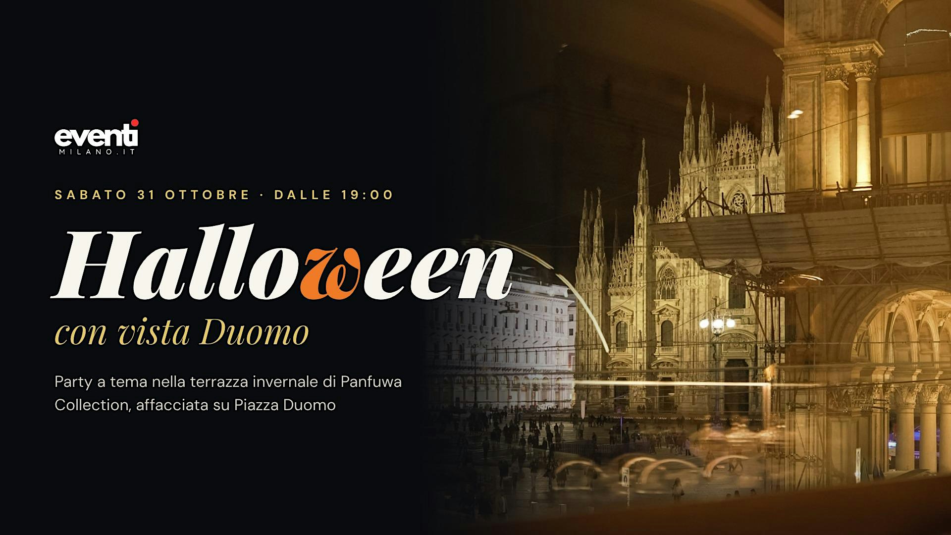 Halloween in terrazza  con vista Duomo: drink, aperitivo e dj